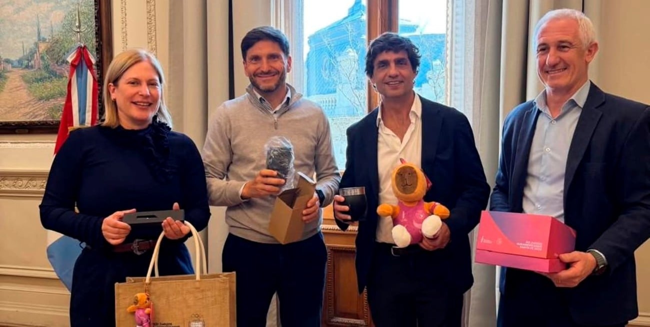 Hernán Lacunza tras la reunión con Pullaro en Santa Fe: "Logramos buena sintonía"