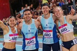 Otra medalla de oro para Argentina. Foto: Panam Sports