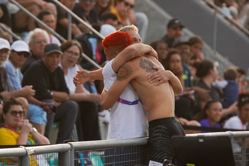 Bruno De Genaro logró el bronce en los 400m vallas. Foto: Fernando Nicola
