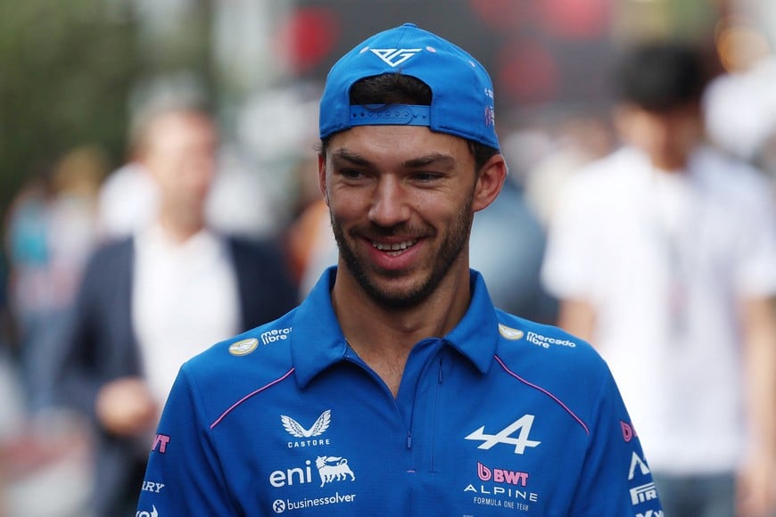 Formula One F1 - Azerbaijan Grand Prix - Baku City Circuit, Baku, Azerbaijan - September 25, 2026
Alpine's Pierre Gasly arrives ahead of practice and qualifying REUTERS/Jakub Porzycki