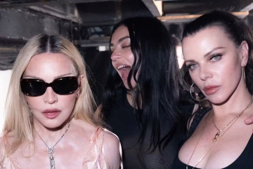 Madonna, Charli XCX y Debi Mazar en la fiesta “Club Confessions”