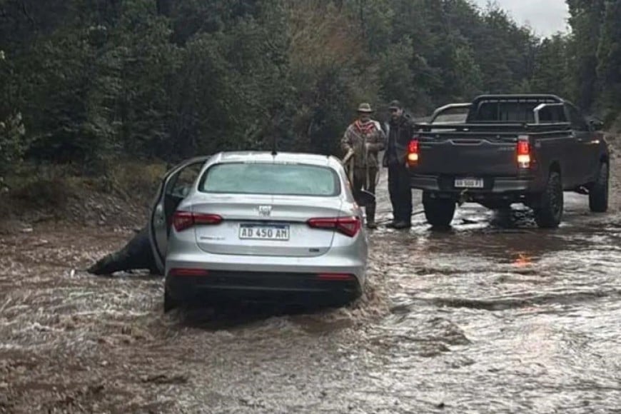 La zona hacia Villa Traful es una de las más complicadas