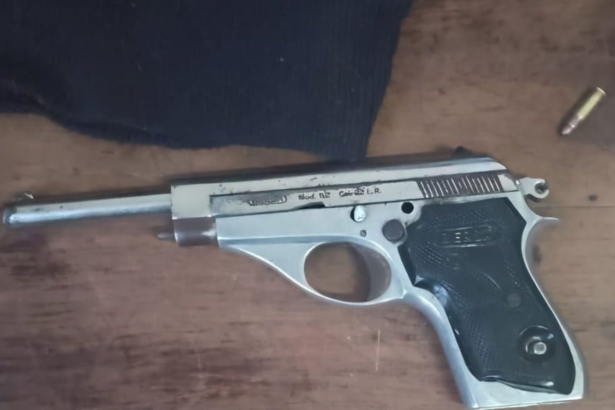secuestro de arma rincón