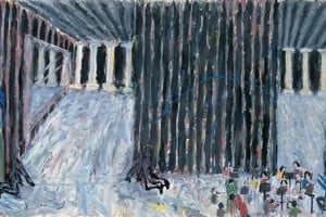 "La consagración de la primavera" de Kuitca. Foto: Gentileza Museo Nacional de Bellas Artes