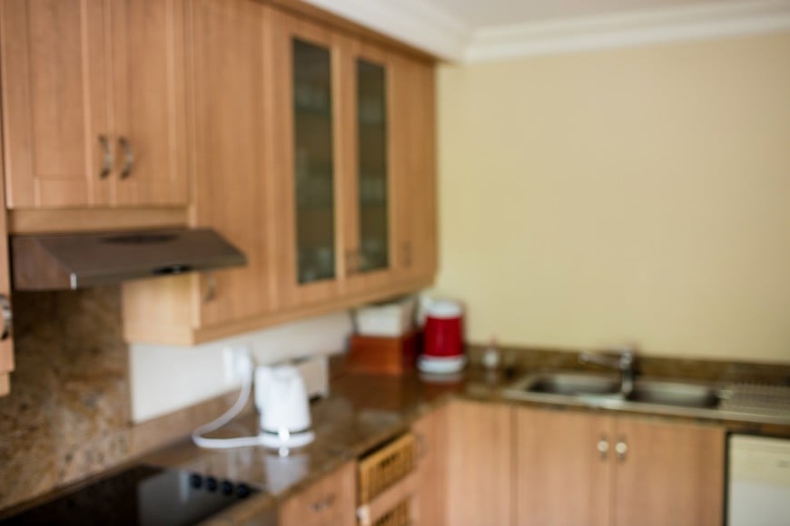 Interior of modern kitchen at home