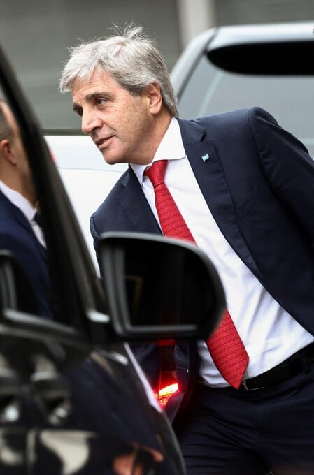 El ministro de Economía, Luis Caputo. Reuters.