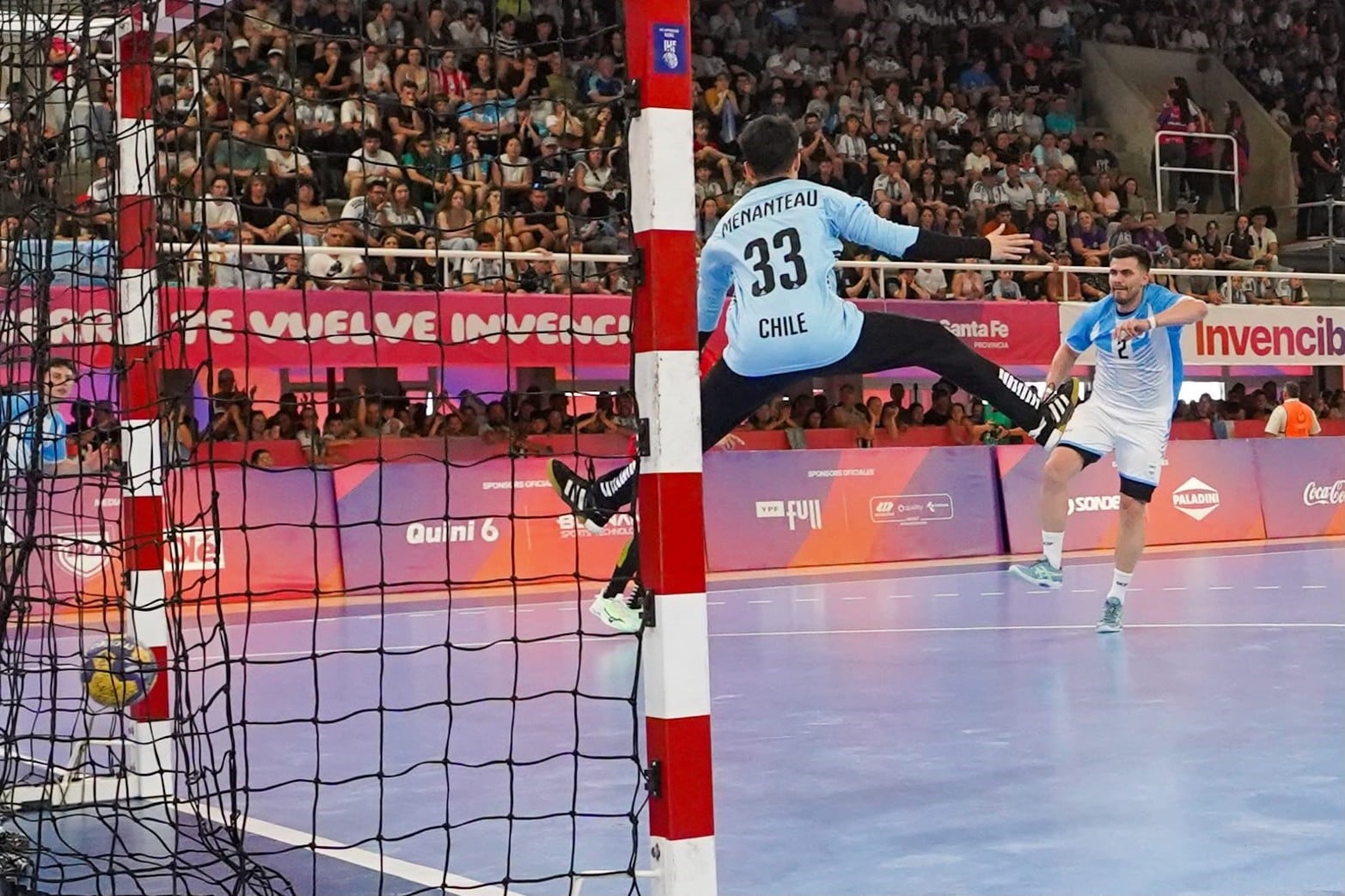 Los primeros momentos del partido.