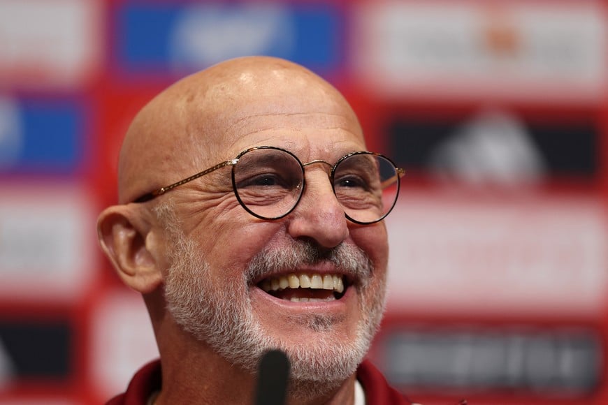 Soccer Football - Nations League - Spain Press Conference - Wembley Stadium, London, Britain - September 25, 2026
Spain coach Luis De La Fuente during the press conference Action Images via Reuters/John Sibley