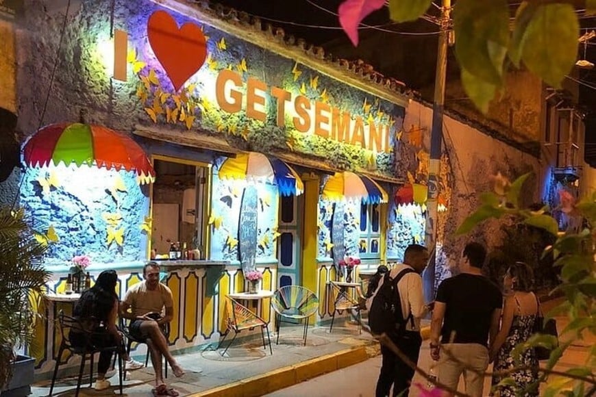 El bar "Getsemaní", en el barrio del mismo nombre, donde Gabriel García Márquez inspiró algunos pasajes de su novela "El amor en tiempos del cólera".