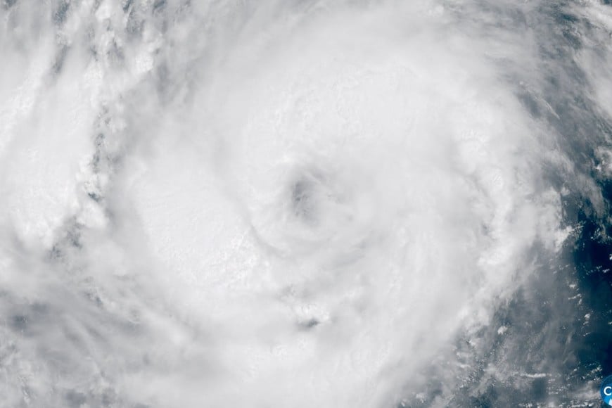 A satellite view shows tropical storm Nolo, as it moves towards Hawaii, at Sea, September 24, 2026, in this screengrab taken from a handout video. CSU/CIRA & NOAA/Handout via REUTERS THIS IMAGE HAS BEEN SUPPLIED BY A THIRD PARTY. MANDATORY CREDIT