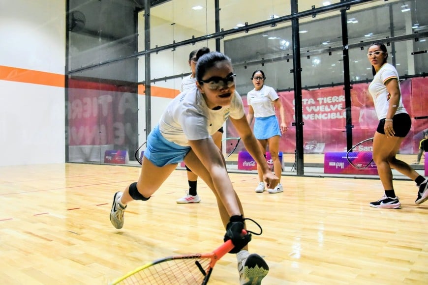 La joven boliviana comenzó a practicar racquetball cuando tenía apenas 9 años.