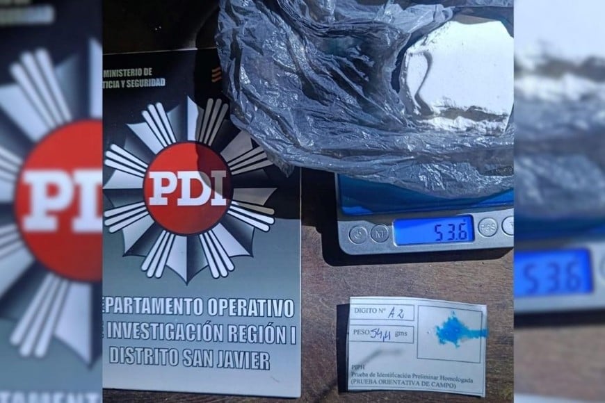 operativo por microtráfico en San Javier