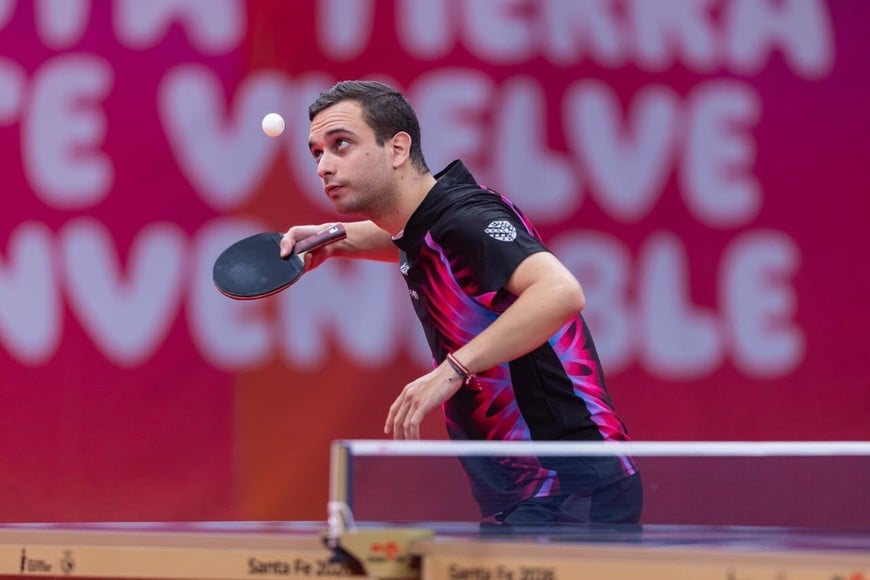 El tenis de mesa aportó plata para la delegación peruana.