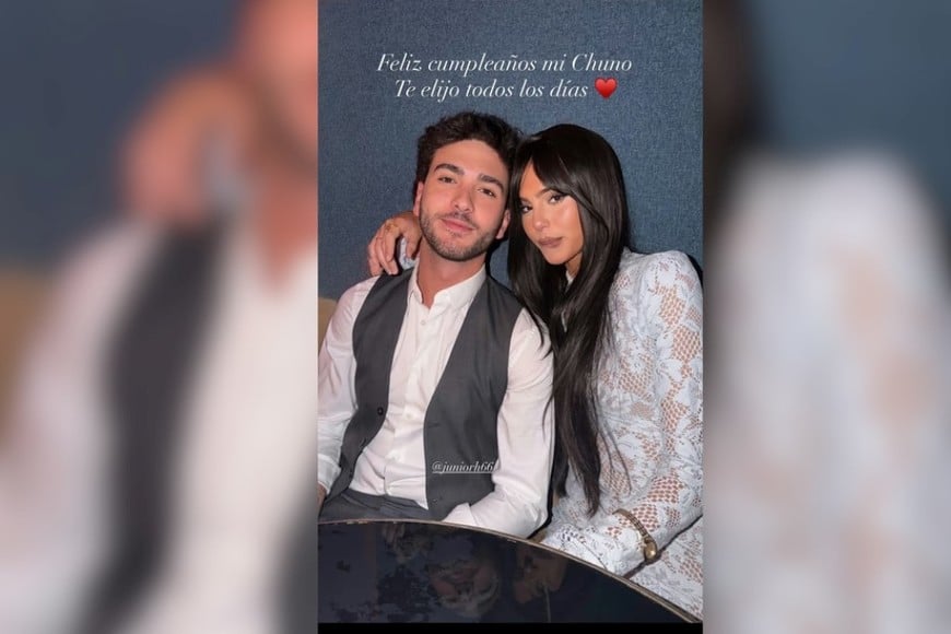 Juanita y Junior ya se conocían antes de iniciar su relación.