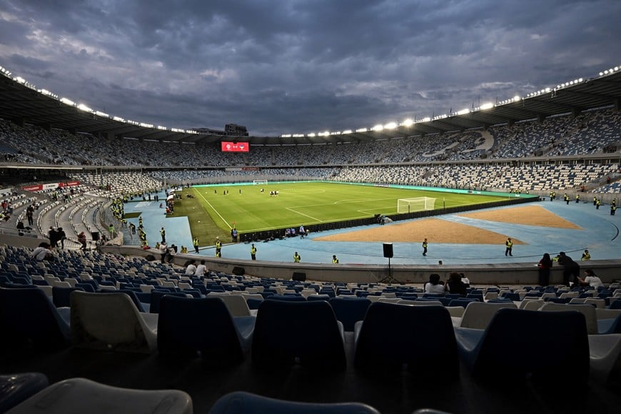 Soccer Football - Nations League - Group B2 - Georgia v Ukraine - Boris Paichadze National Stadium, Tbilisi, Georgia - September 28, 2026
General view inside the stadium before the match REUTERS/Irakli Gedenidze