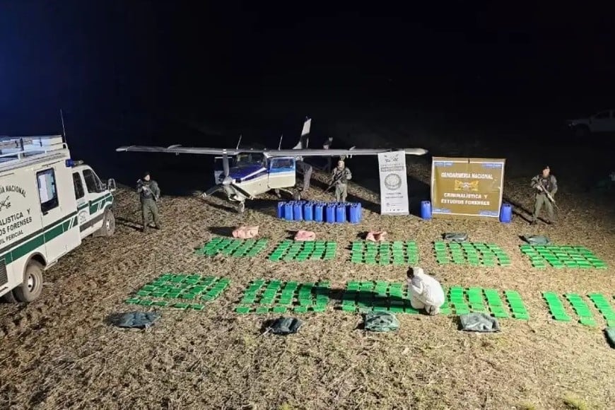 El operativo se llevó a cabo en mayo pasado. Foto: Gentileza GNA.