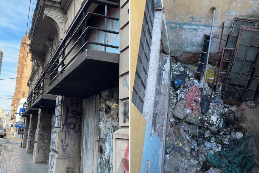 Los registros fotográficos no dejan lugar a dudas. La mugre cunde en el lugar. Gentileza
