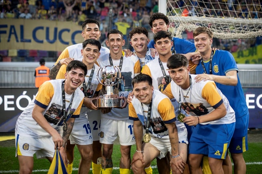 La celebración de la delegación y de los hinchas de Central estuvo a la altura de toda la carga emotiva que tuvo la previa de esta final ante Estudiantes.