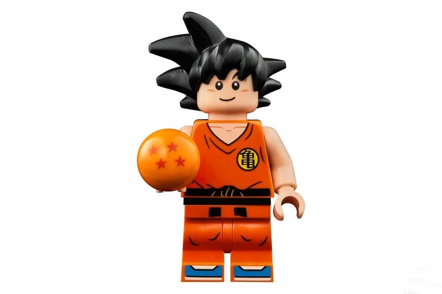 Goku y su formato Lego.