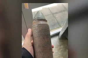 El antiguo proyectil encontrado en Maggiolo