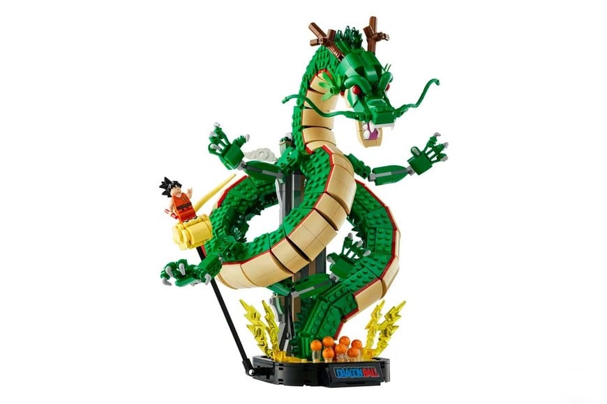 El mítico dragón del manga ahora llega en forma de Lego.