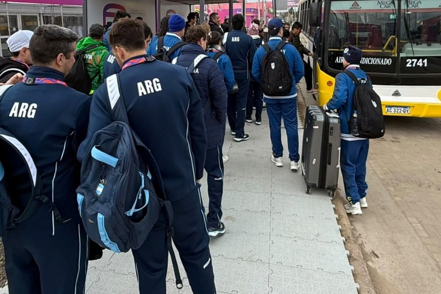 El transporte coordinó el traslado de casi 1.500 deportistas.