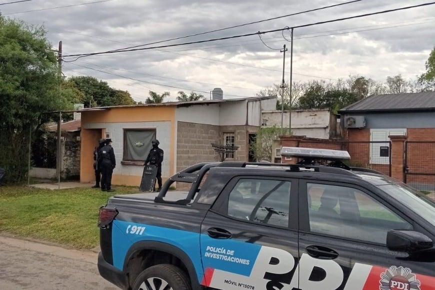 Fuerzas especiales colaboraron con la PDI para la irrupción. Foto: El Litoral