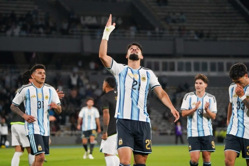 Amistoso Argentina vs Bolivia.