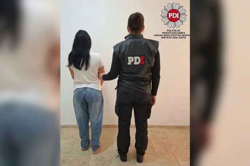 La mujer arrestada fue puesta a disposición de la Justicia. Foto: El Litoral