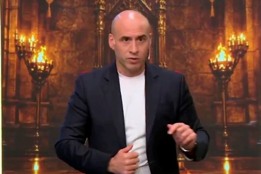 El conductor del ciclo, Esteban Trebucq.