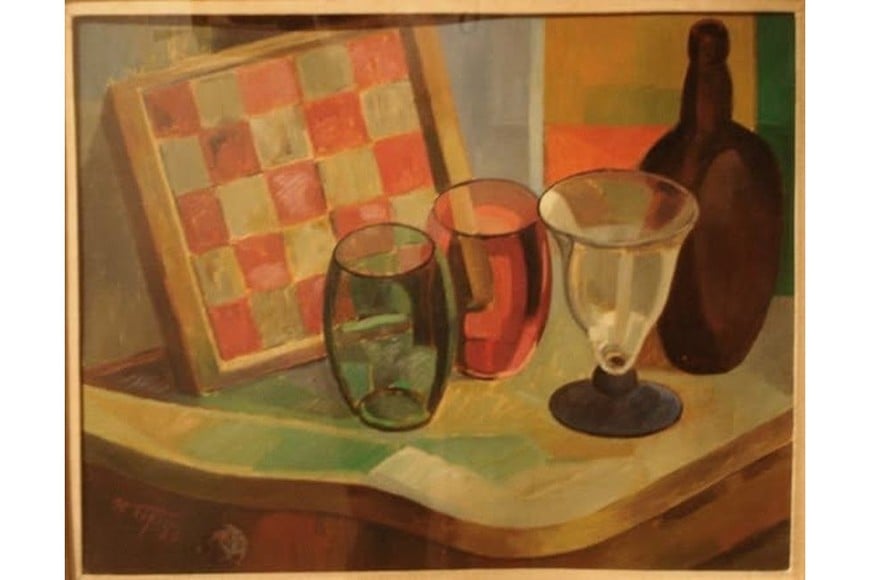 "Los vasos". Foto: Archivo