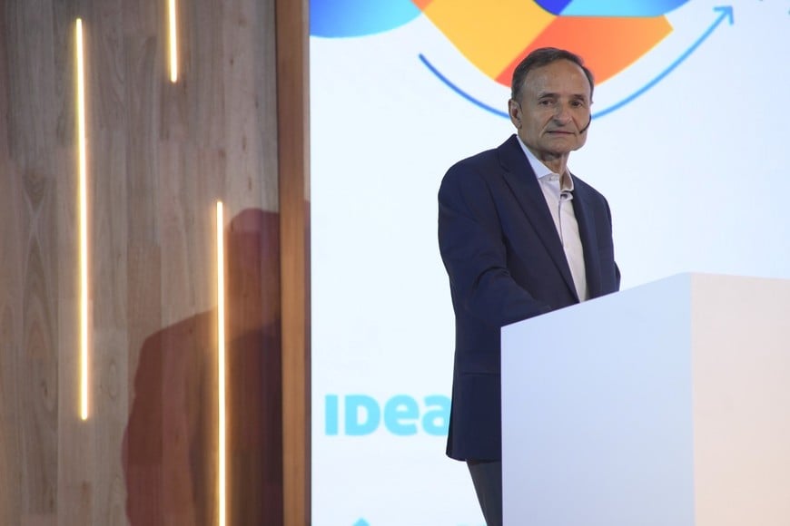 Fabián Kon, expuso el discurso de apertura  del 62° Coloquio de IDEA apelando a superar la discusión de la coyuntura inmediata.