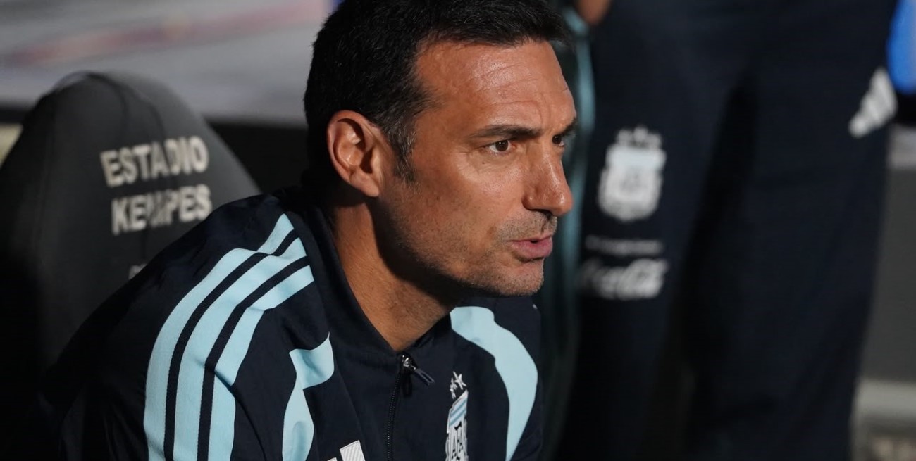 Scaloni: “El equipo hizo un partido completo”