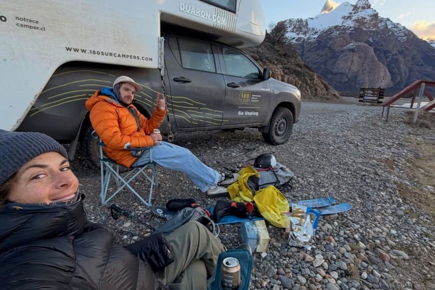 La turista francesa recorría la Patagonia junto a su pareja.