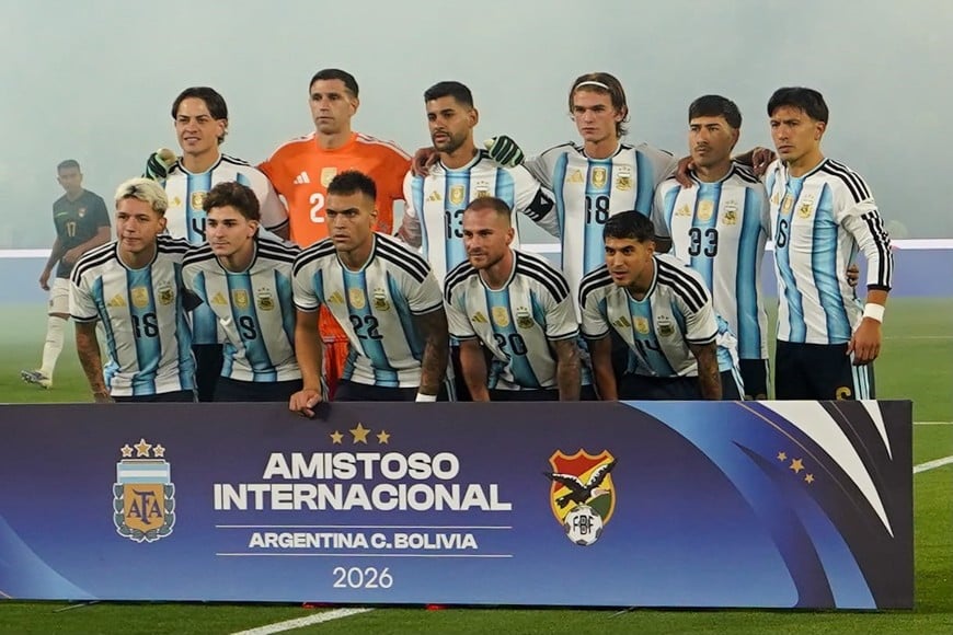 Amistoso Argentina vs. Bolivia. Foto: Fernando Nicola