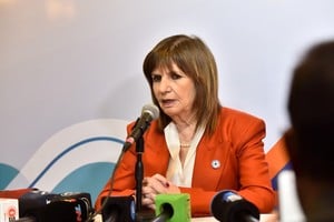Patricia Bullrich este jueves en el Coloquio de IDEA. Crédito: IDEA