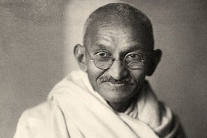 Ghandi, uno de los personajes del siglo XX. Foto: Archivo