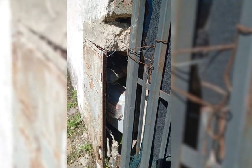 robo medidores de gas barrio Ciudadela