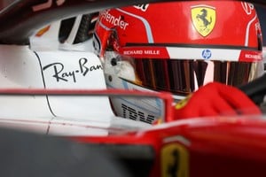Charles Leclerc durante los entrenamientos en Sepang, donde encabezó la segunda tanda del viernes con su Ferrari.