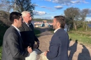 Ratificaron el compromiso de completar una obra iniciada en 2017.