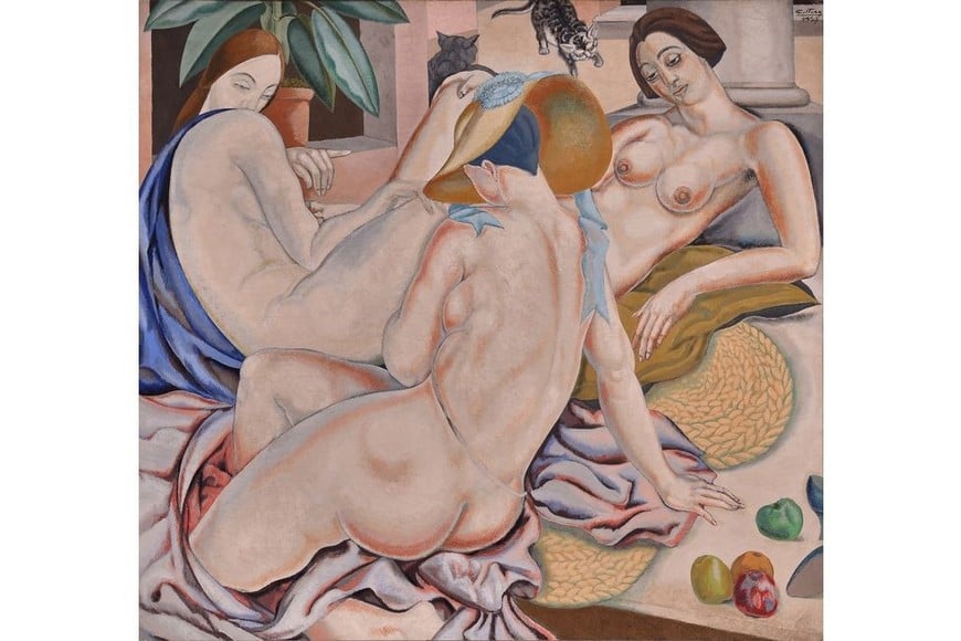 "Mujeres indolentes". Foto: Malba