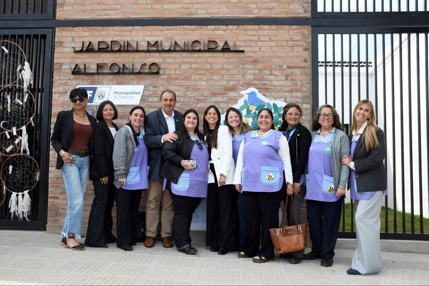 “Estamos cumpliendo un sueño”: Poletti dejó inaugurado un nuevo Jardín Municipal