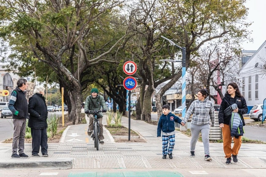 Aristóbulo, de Galicia hasta Gorriti, tiene un nuevo paseo. Archivo.