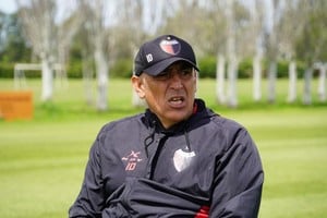 Iván Delfino junto a Darío Pignata. Foto: Fernando Nicola
