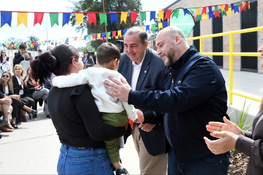“Estamos cumpliendo un sueño”: Poletti dejó inaugurado un nuevo Jardín Municipal