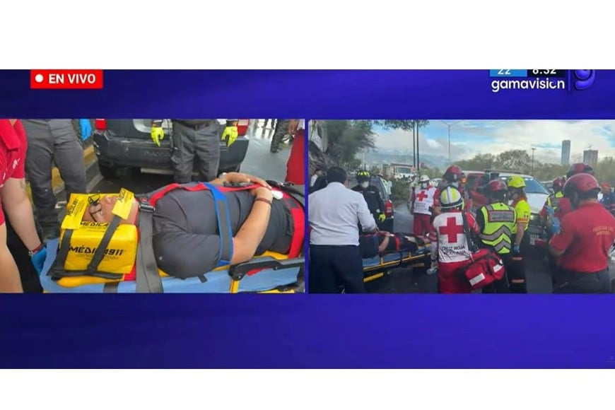 periodistas atropellados