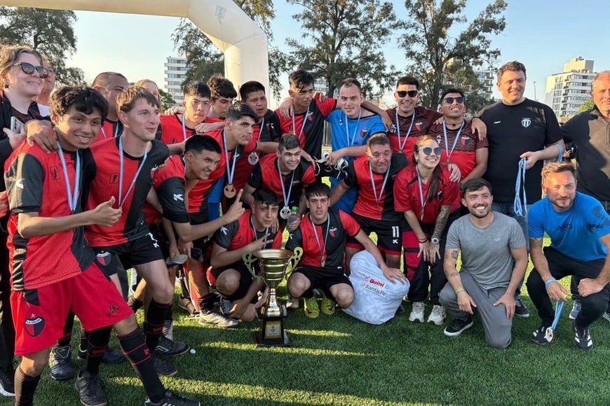 Jornada inolvidable: Newell’s campeón de la Copa Santa Fe de fútbol adaptado