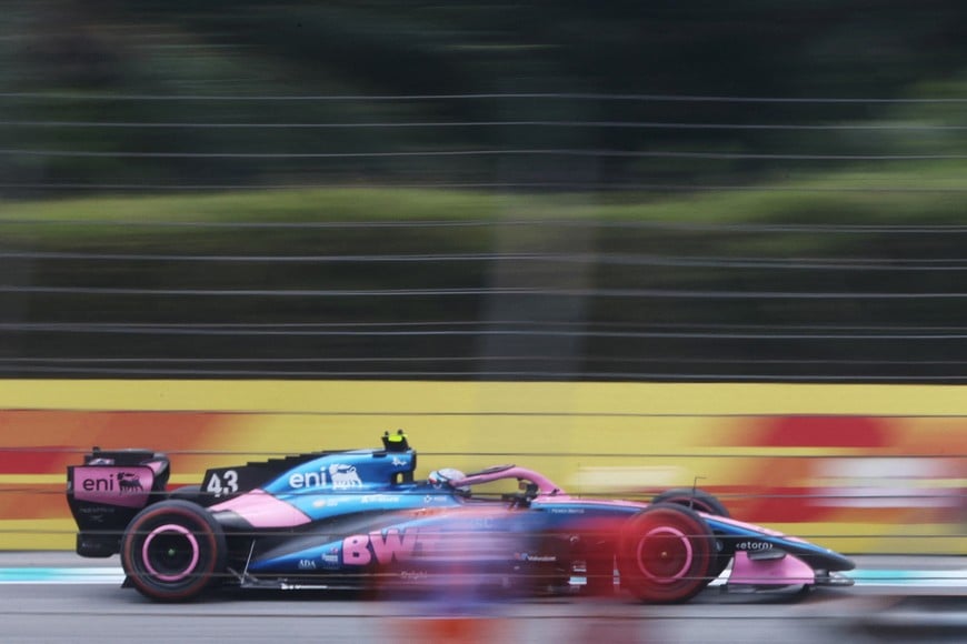 Formula One F1 - Bahrain Grand Prix - Sepang International Circuit, Sepang, Malaysia - October 3, 2026
Alpine's Franco Colapinto in action during practice 3 REUTERS/Hasnoor Hussain