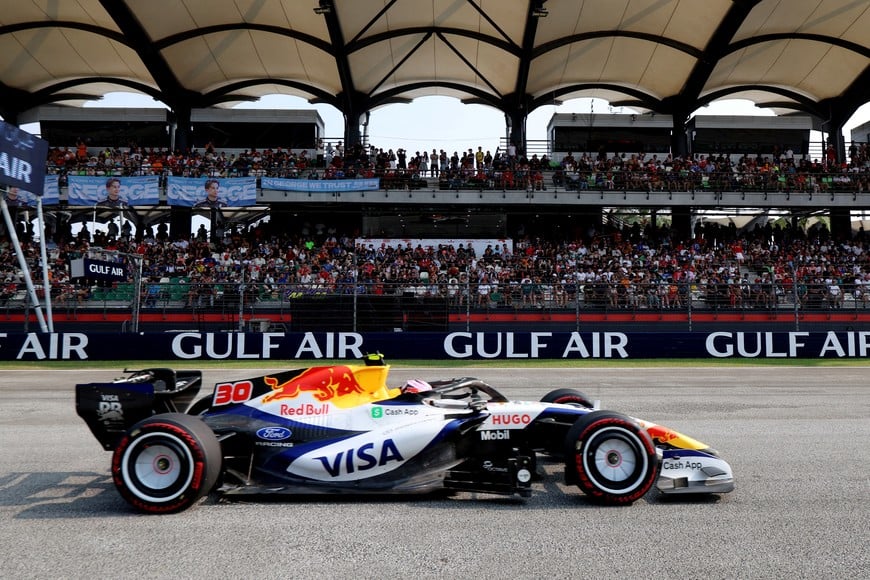 Formula One F1 - Bahrain Grand Prix - Sepang International Circuit, Sepang, Malaysia - October 3, 2026
RB's Liam Lawson during qualifying REUTERS/Annice Lyn
