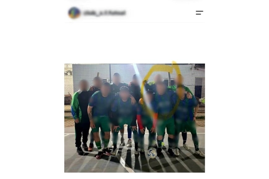 El operativo permitió localizar al acusado en una sede deportiva.